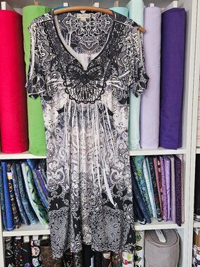 Live and Let Live Boho Style Dress